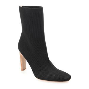 New Journee Collection Black Sock Boots 8 NWOB